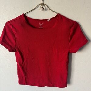 Pacsun Red Women's Crop Top